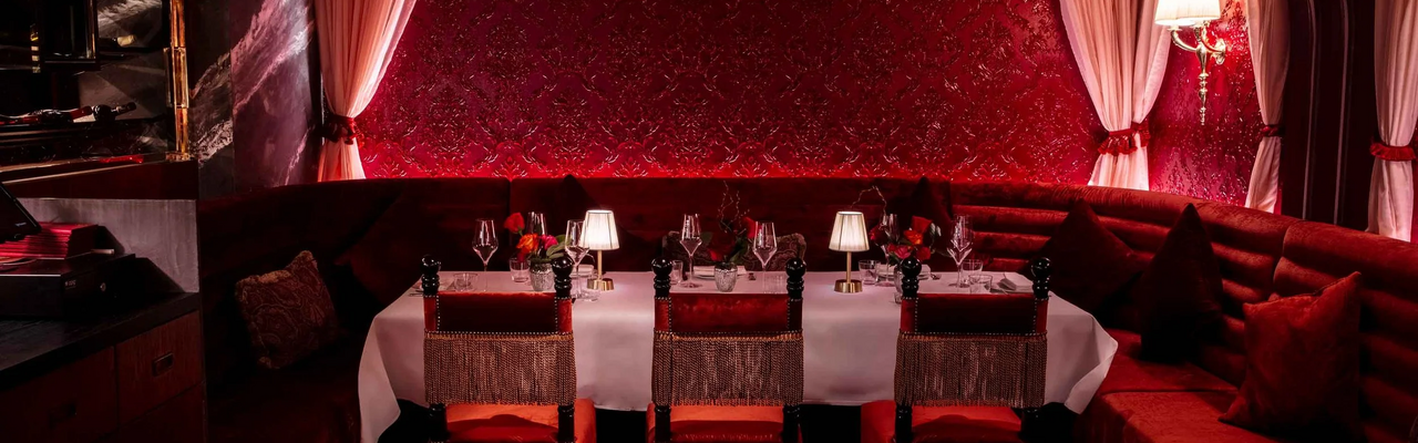Mistress of Mayfair London Vip Table