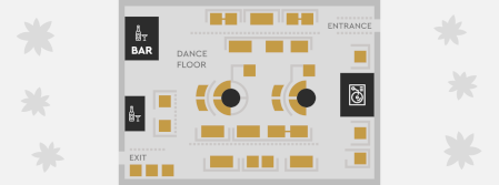 Charlie tables map