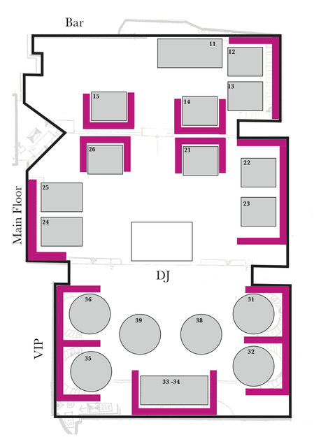 Cuckoo tables map