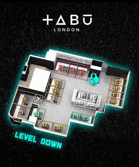 Tabu tables map