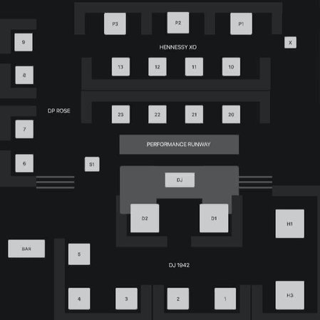 Tape tables map