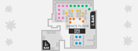 Toy Room tables map